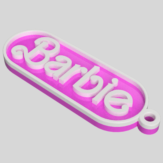 Barbie Keychain