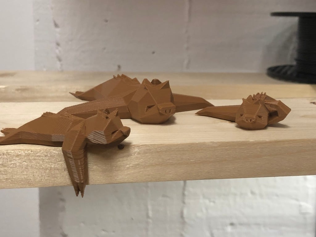 Low Poly Slakoth - 3 poses