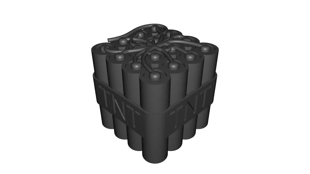 Minecraft TNT by DaTTcz | Download free STL model | Printables.com