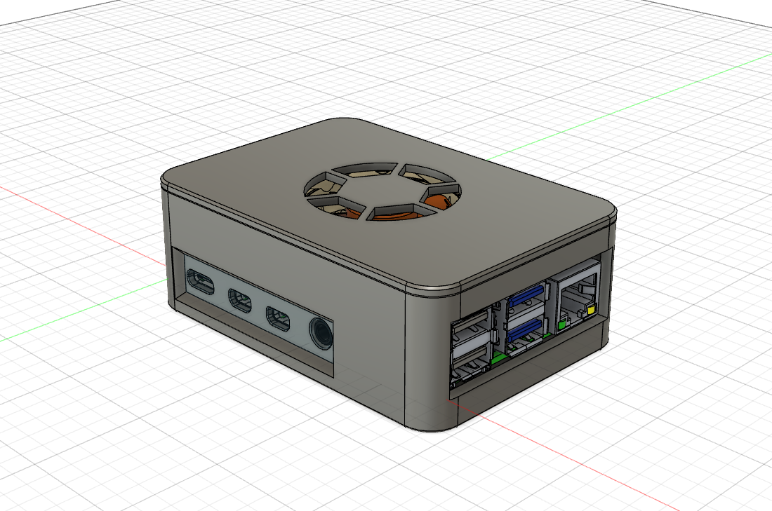 Raspberry Pi 4 Case