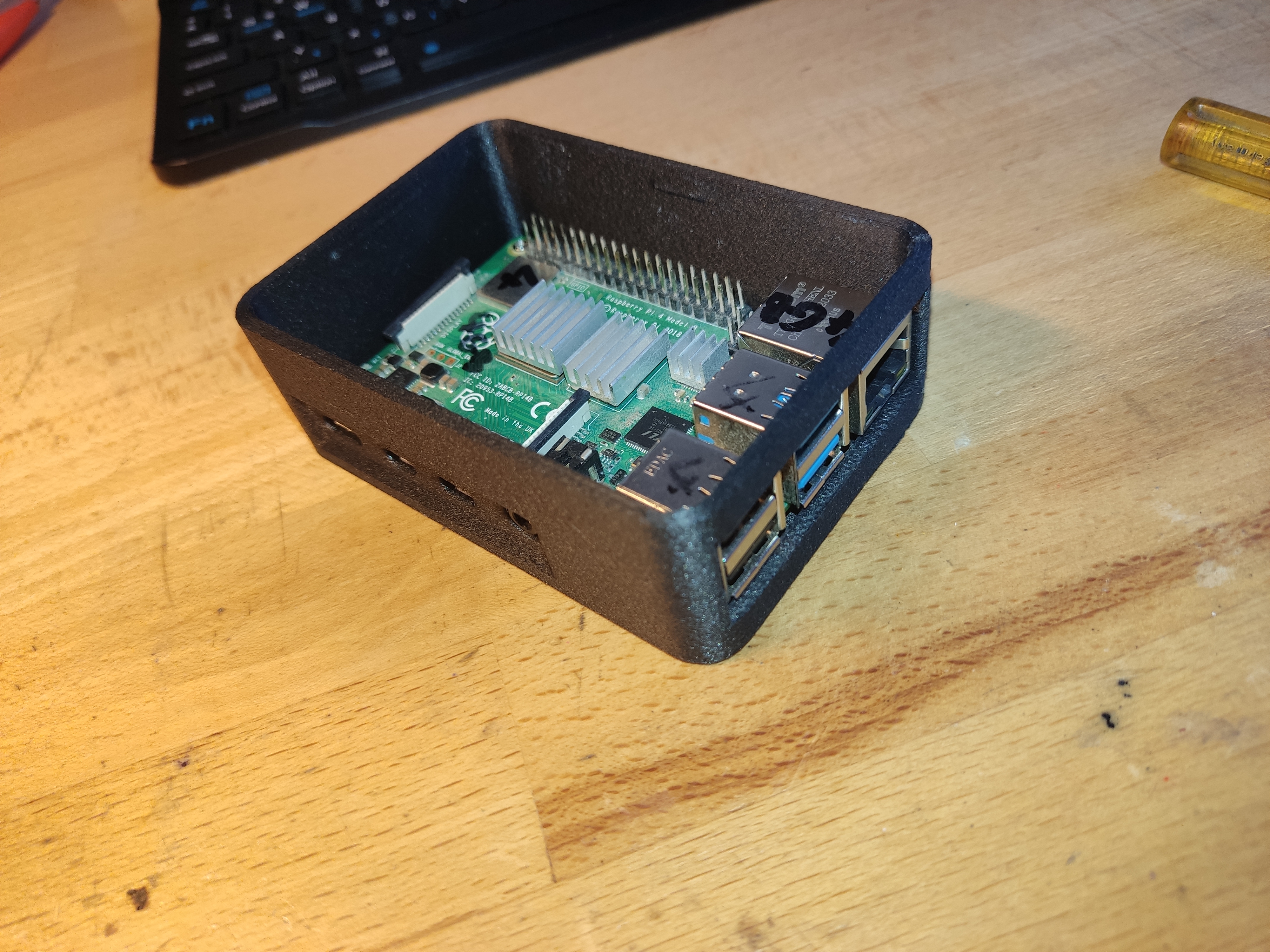 Miniatura 11 do modelo 3D Raspberry Pi 4 Case