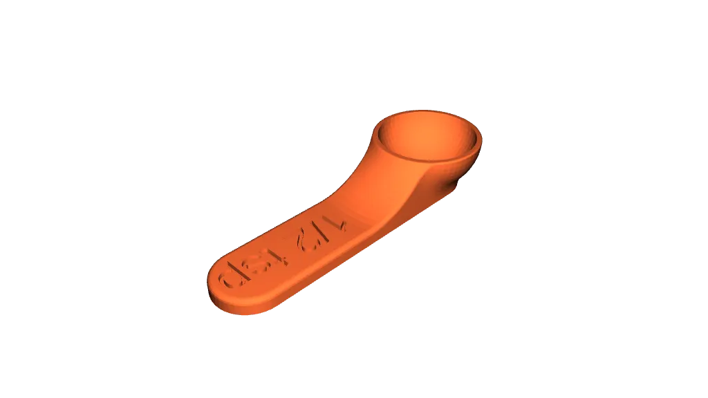 Free STL file 5 Grams Measuring Spoon/Scoop 🏠・3D printing template to  download・Cults