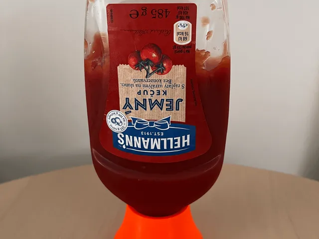 Hellman’s ketchup stand