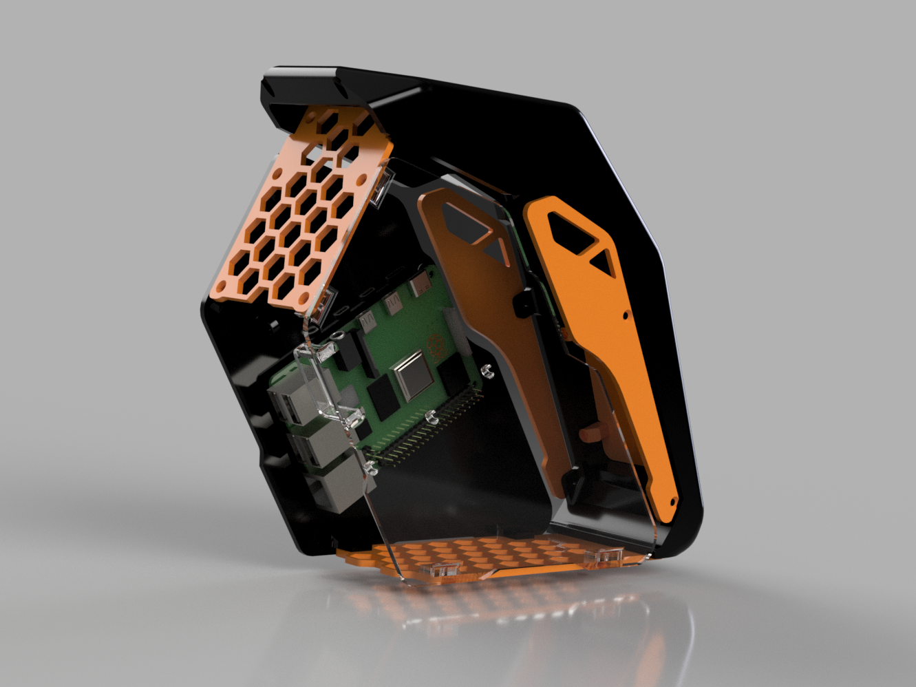 Raspberry Pi Gaming PC style Case