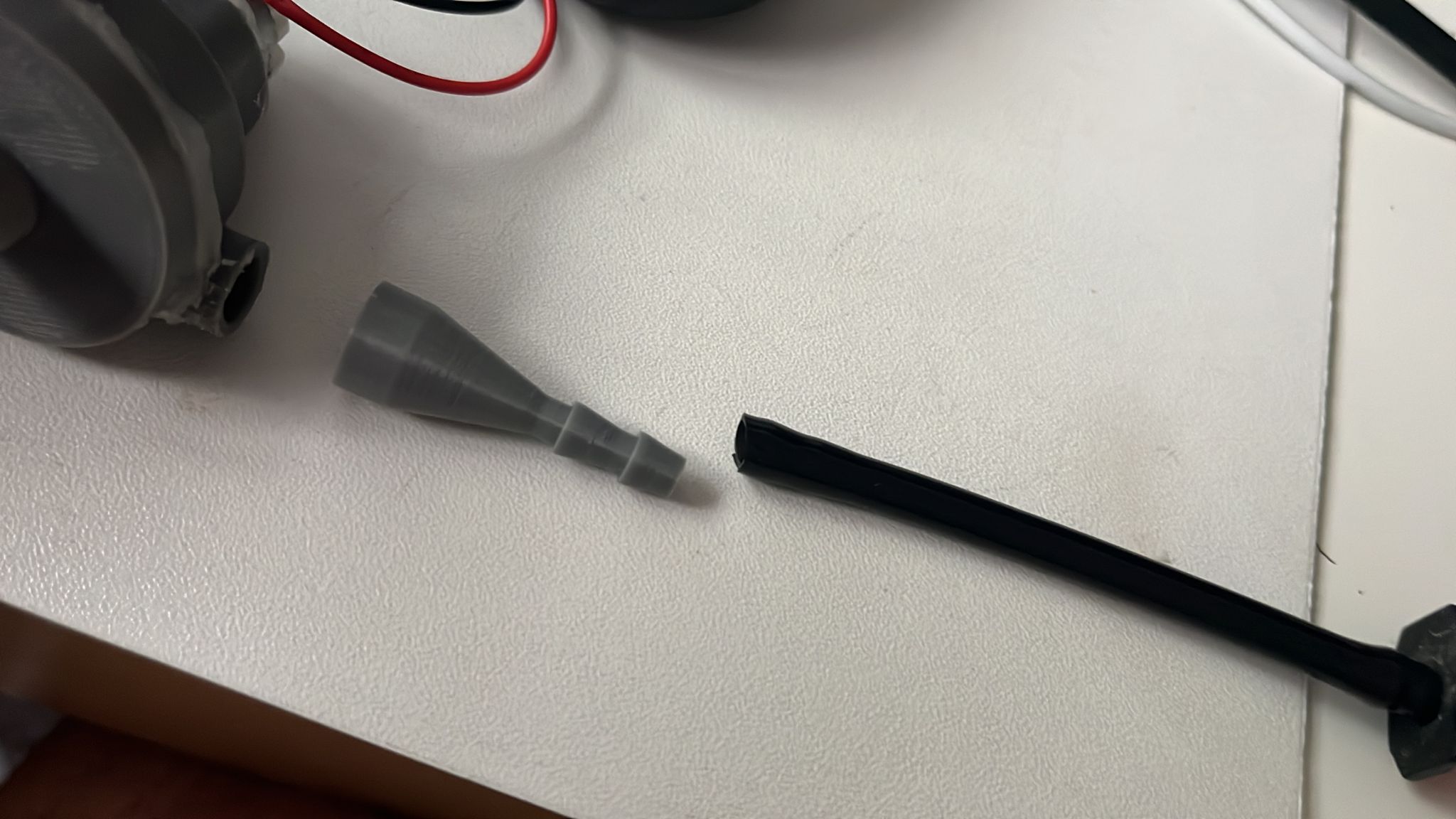 nozzle adapter for waterpump to irrigation pipe // boquilla adaptadora de bomba a tuberia