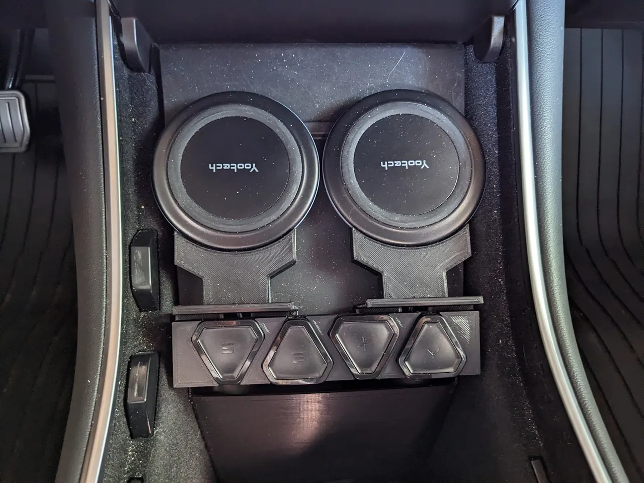 S3XY Buttons Center Console Insert Tray for Tesla Model 3/Y - Pre 2021 by  Tim C, Download free STL model