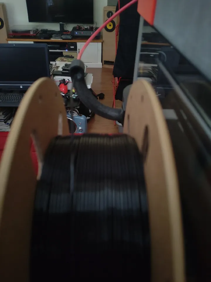 P1P side spool filament guide - remixed by Andreagattonero | Download ...