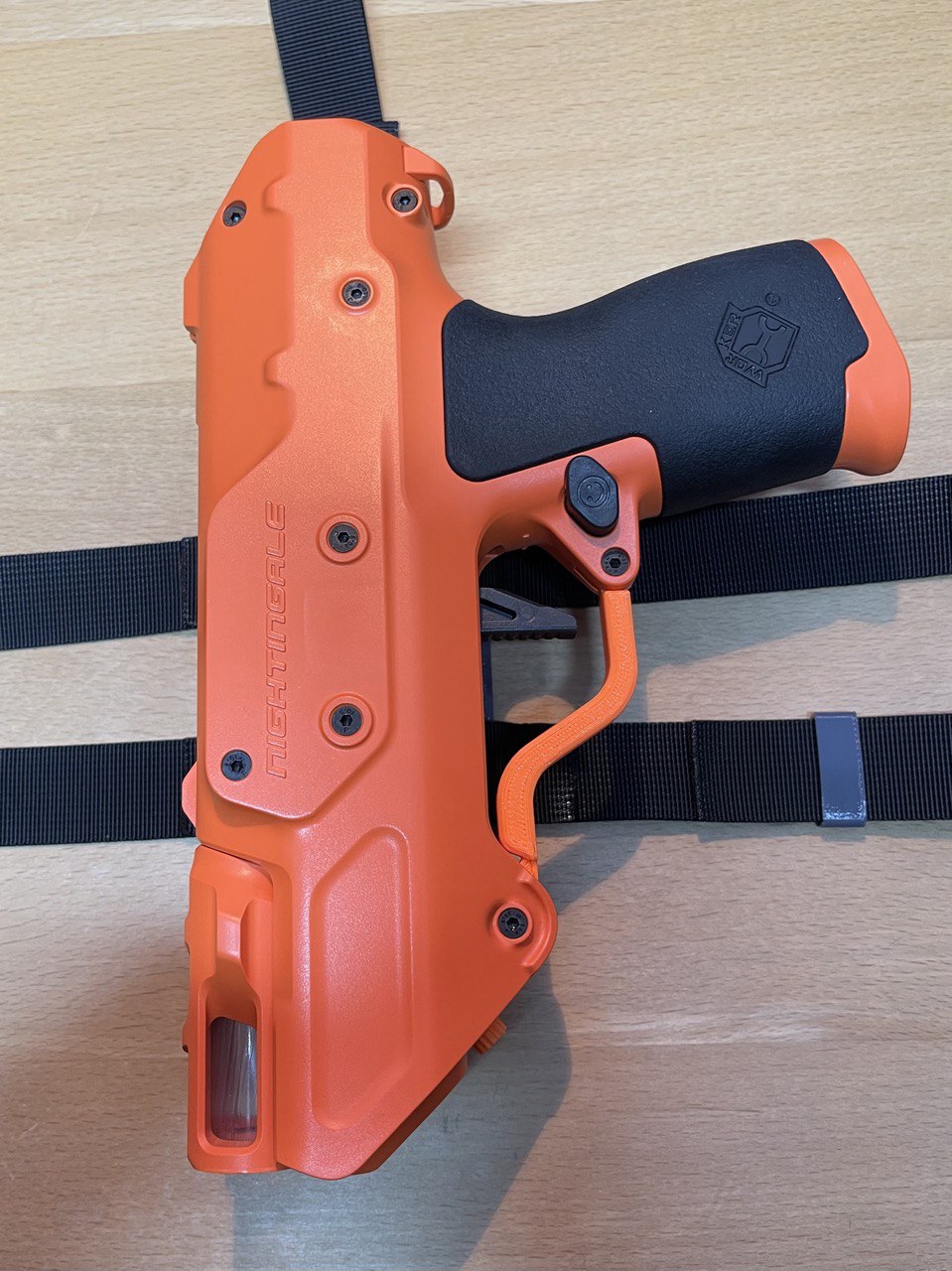Dropleg Magnetic dropleg holster by sternendrache2 | Download free STL model ...