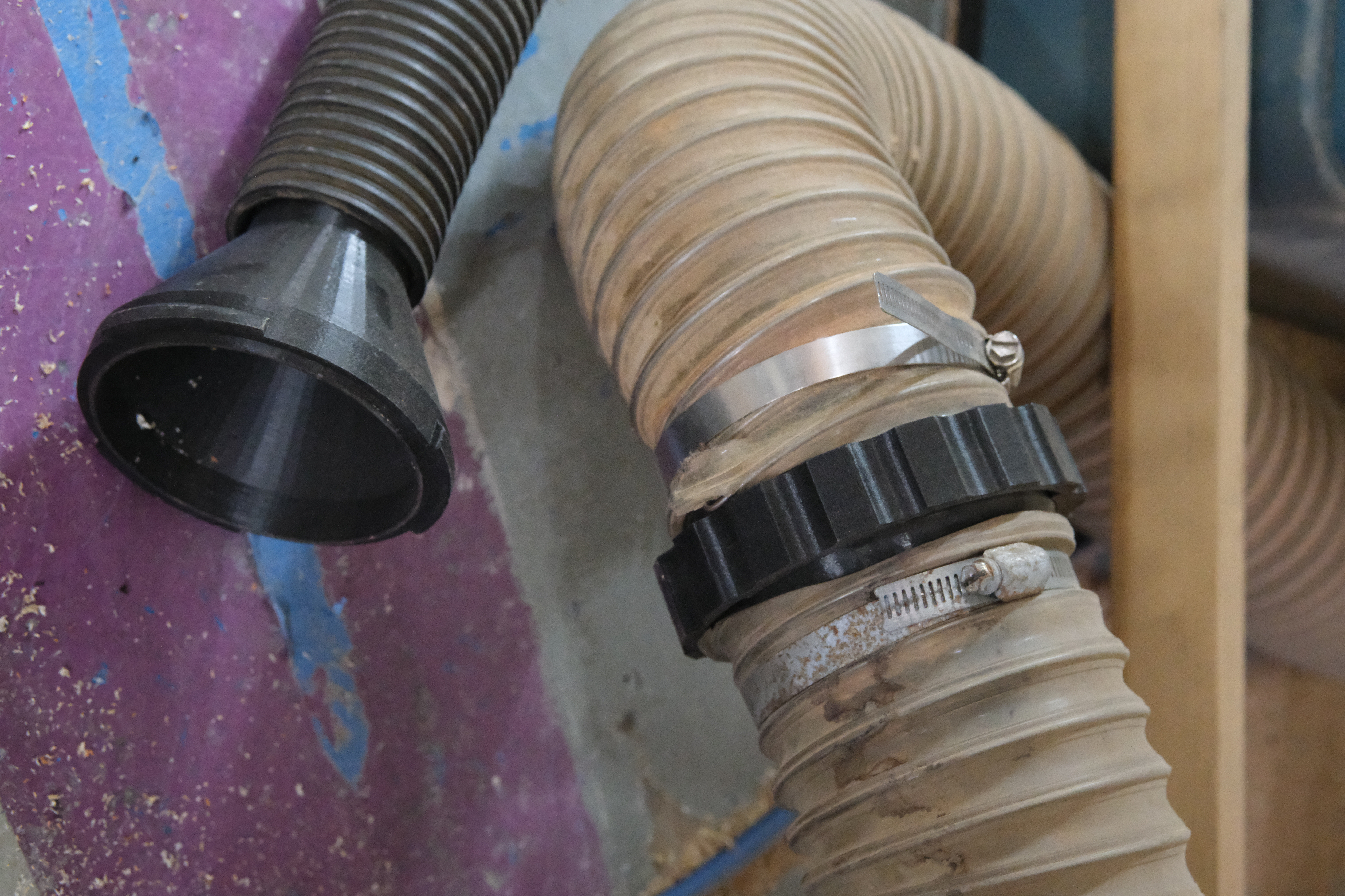 Dust Collector Quick-Connect System