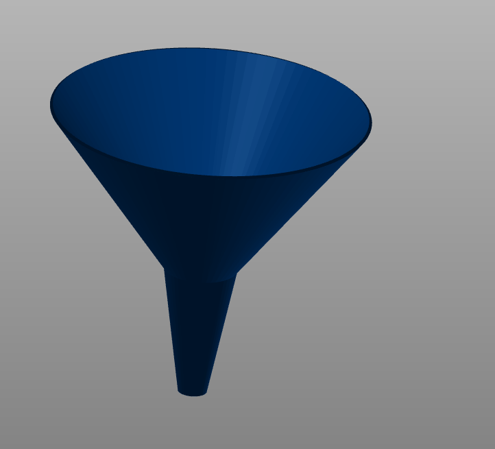 OIL FUNNEL by Vineethbangalore Download free STL model