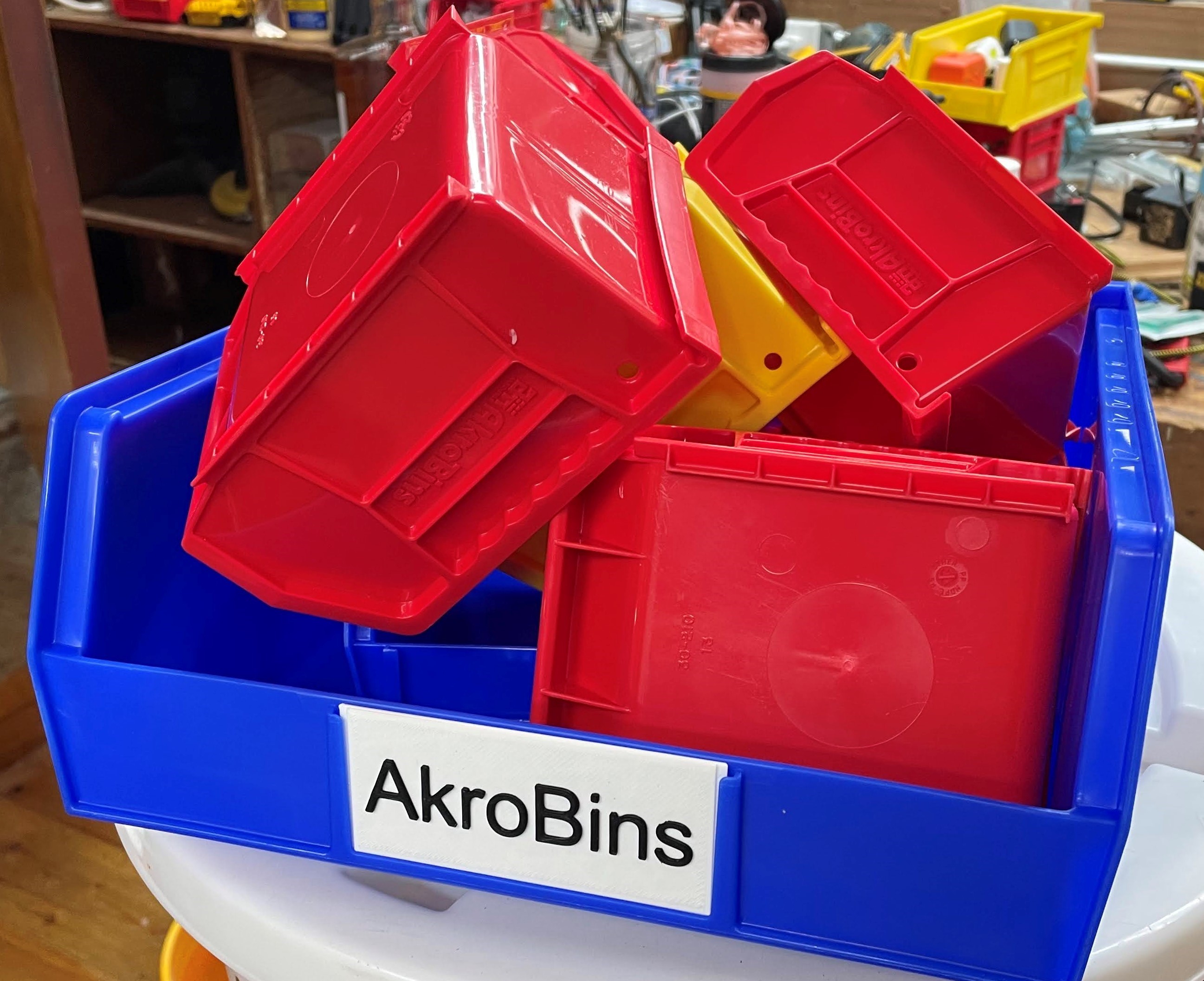 Parametric Labels for Akro Mils AkroBins by Douglas Hale Download