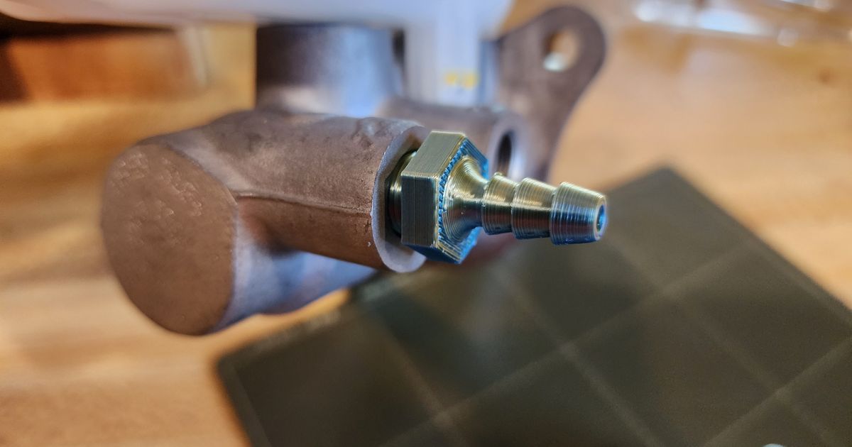 M12 x 1 Master Cylinder bench bleed adapter by JustSomeGuy Download