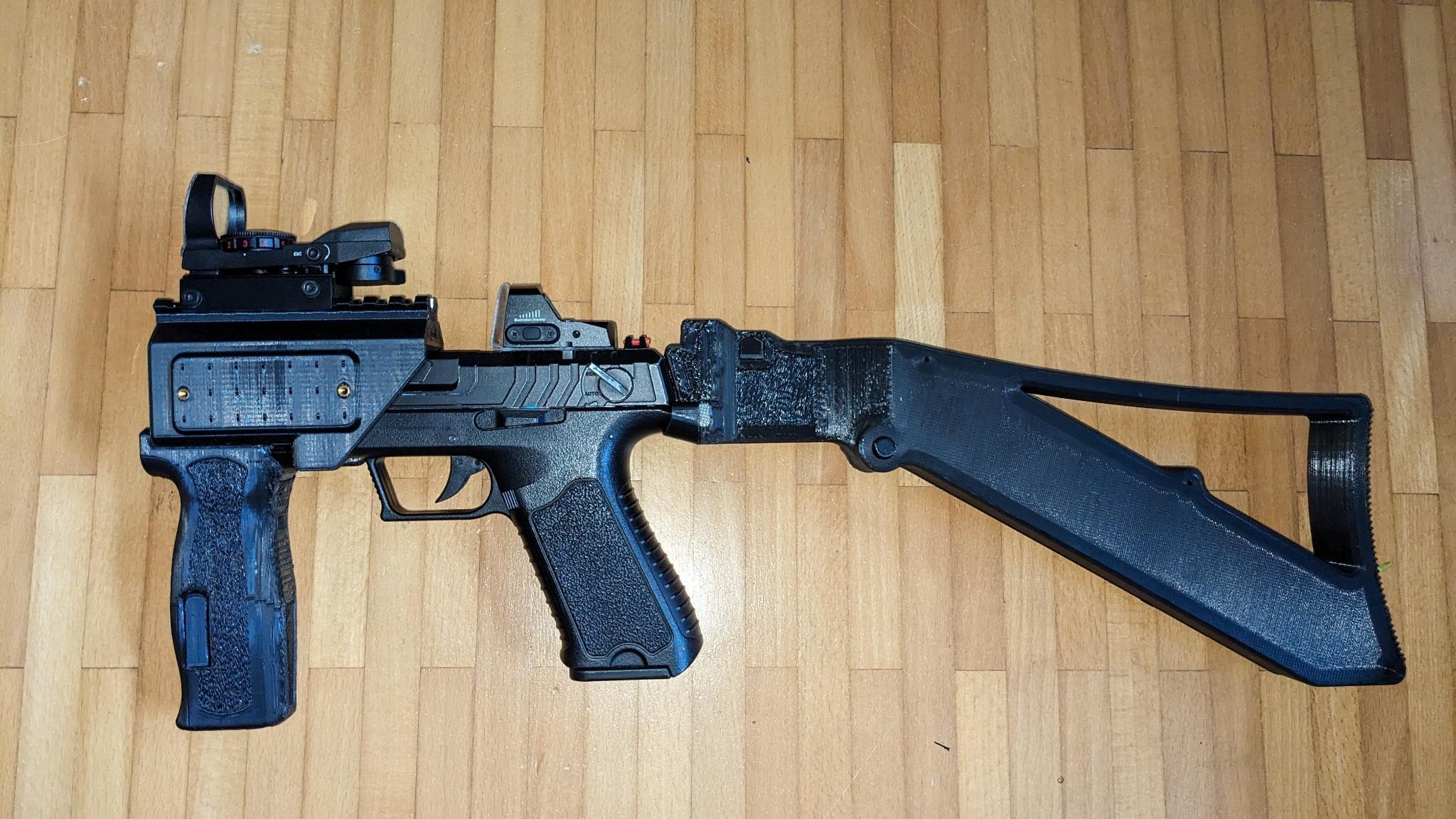 Cyma CM 127 Carbine Conversion/ Rony by Scoutjango | Download free STL ...