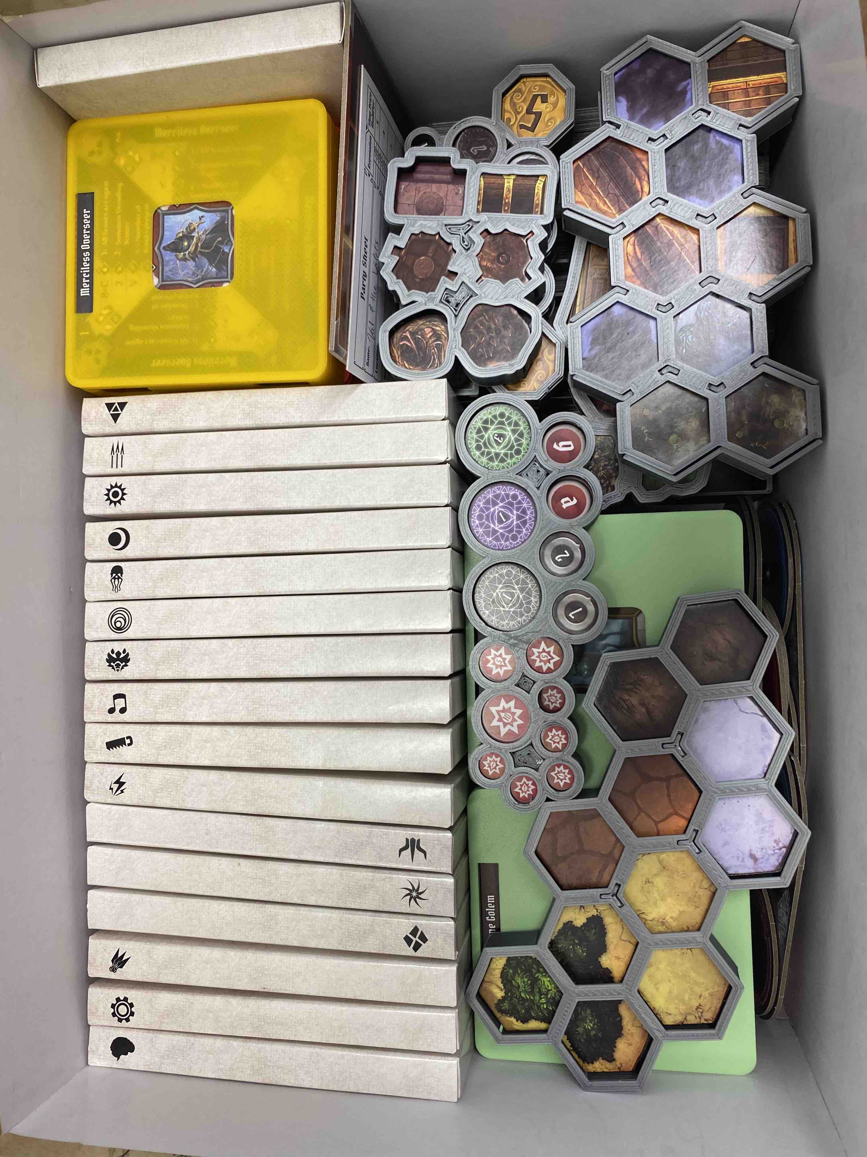 Gloomhaven Sleeved Cards Storage Organizer Remix by Valhalalala ...