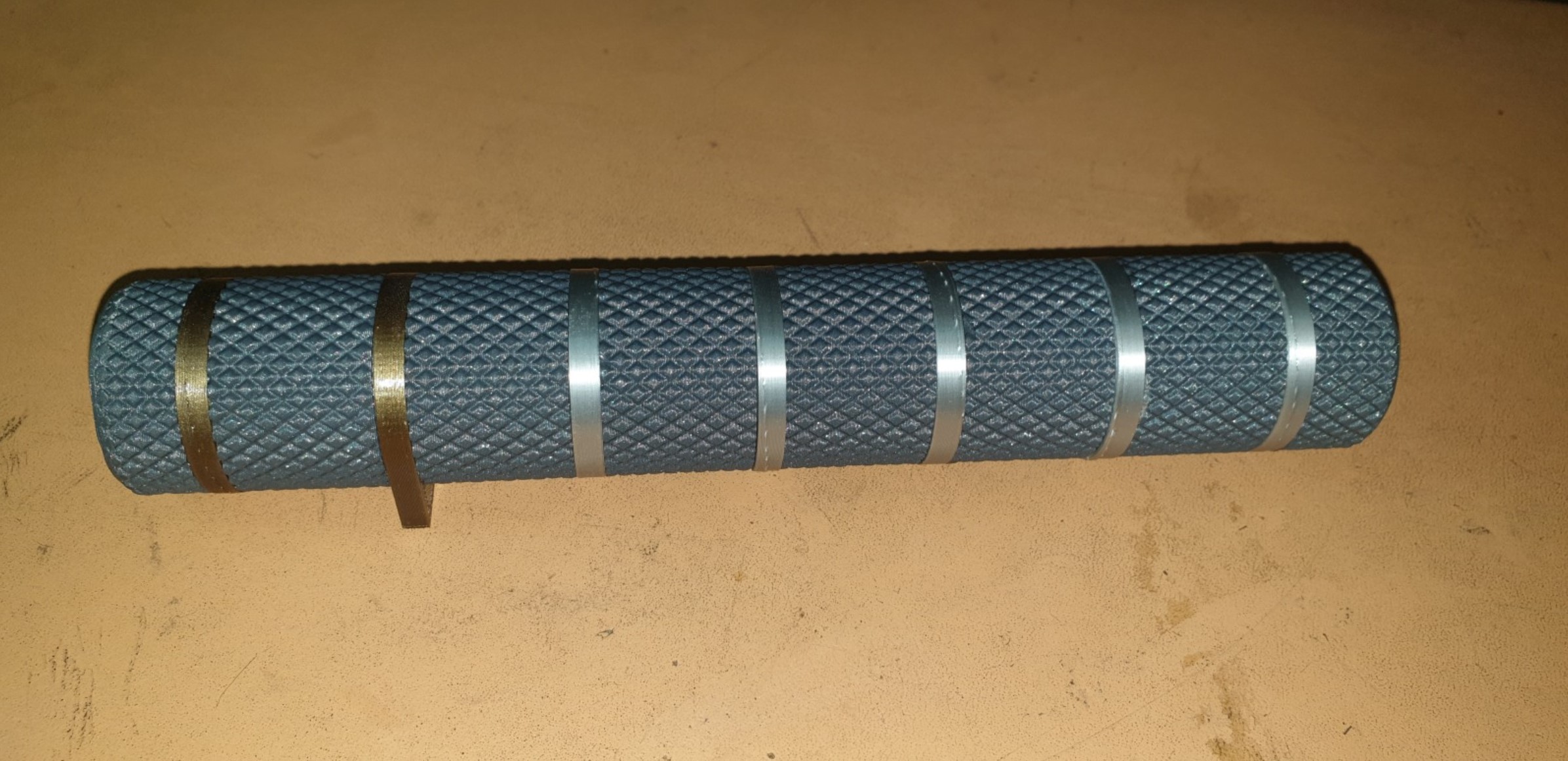 knurled pillbox (medicine box)
