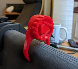 Clip-on dial wheel for Mantis Clamp
