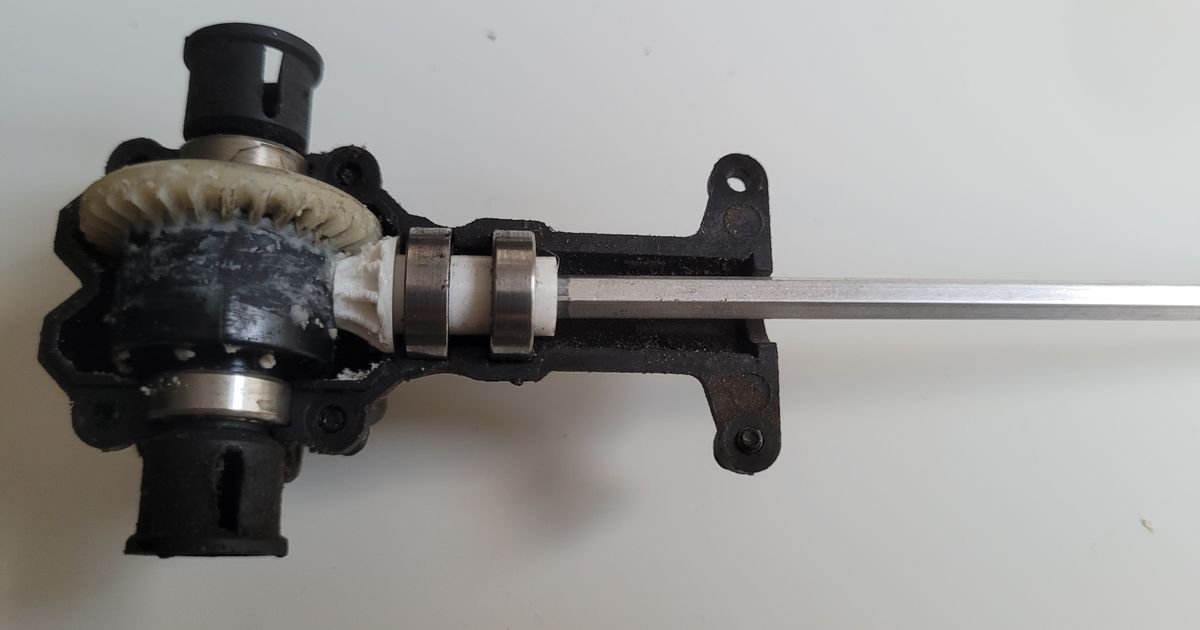 Reely RC car 114 gears by Tinus3d Download free STL model