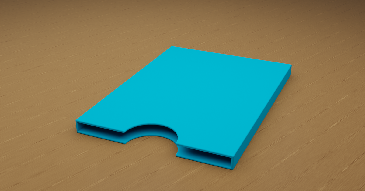 A6 Index Card Sleeve by Pascal07 Download free STL model