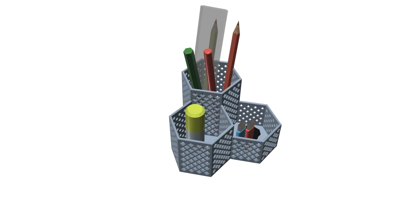 STL file Among Us pencil holders ✏️・3D print design to download