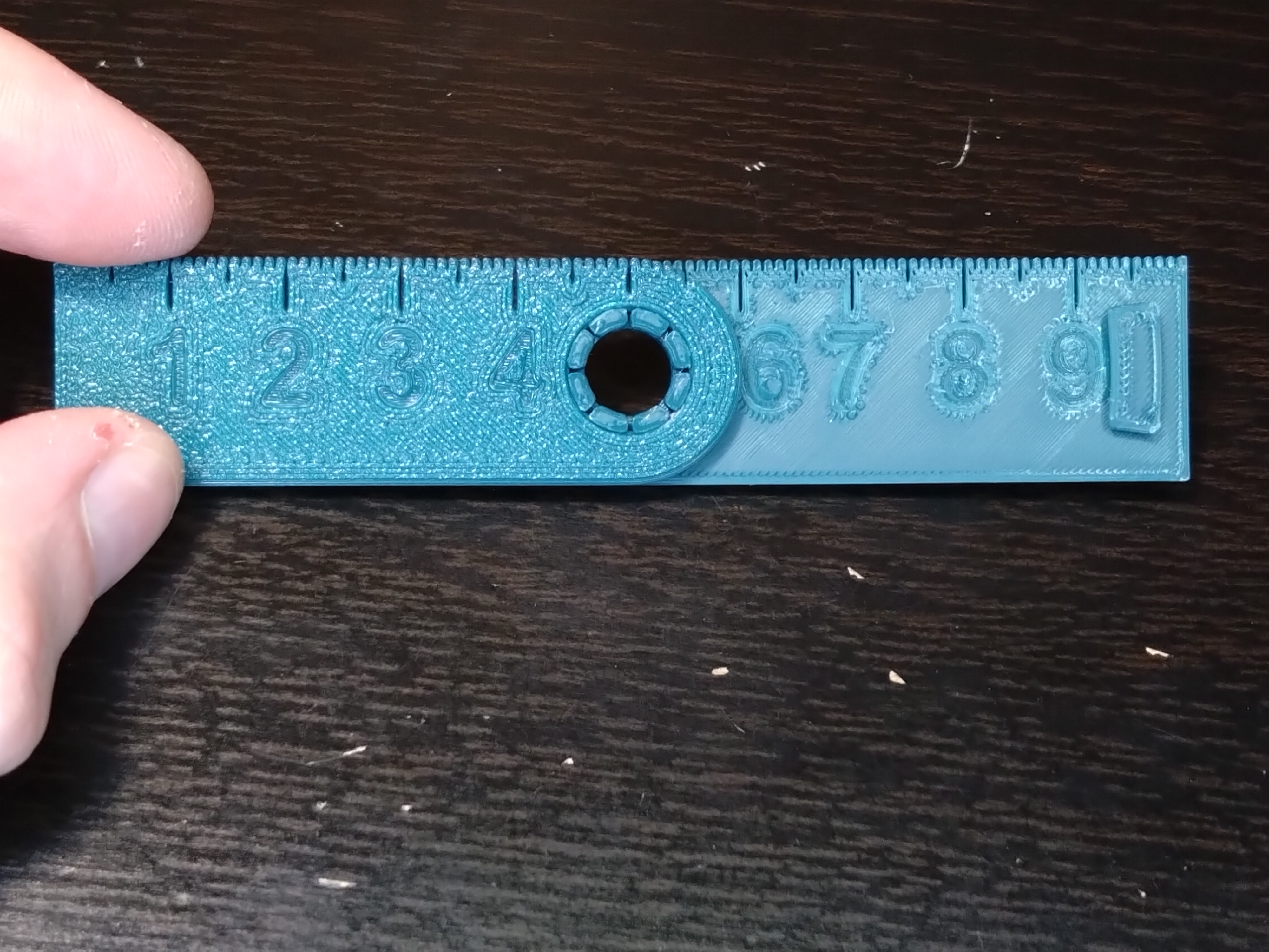 Miniatura 8 do modelo 3D Keychain rule 10cm