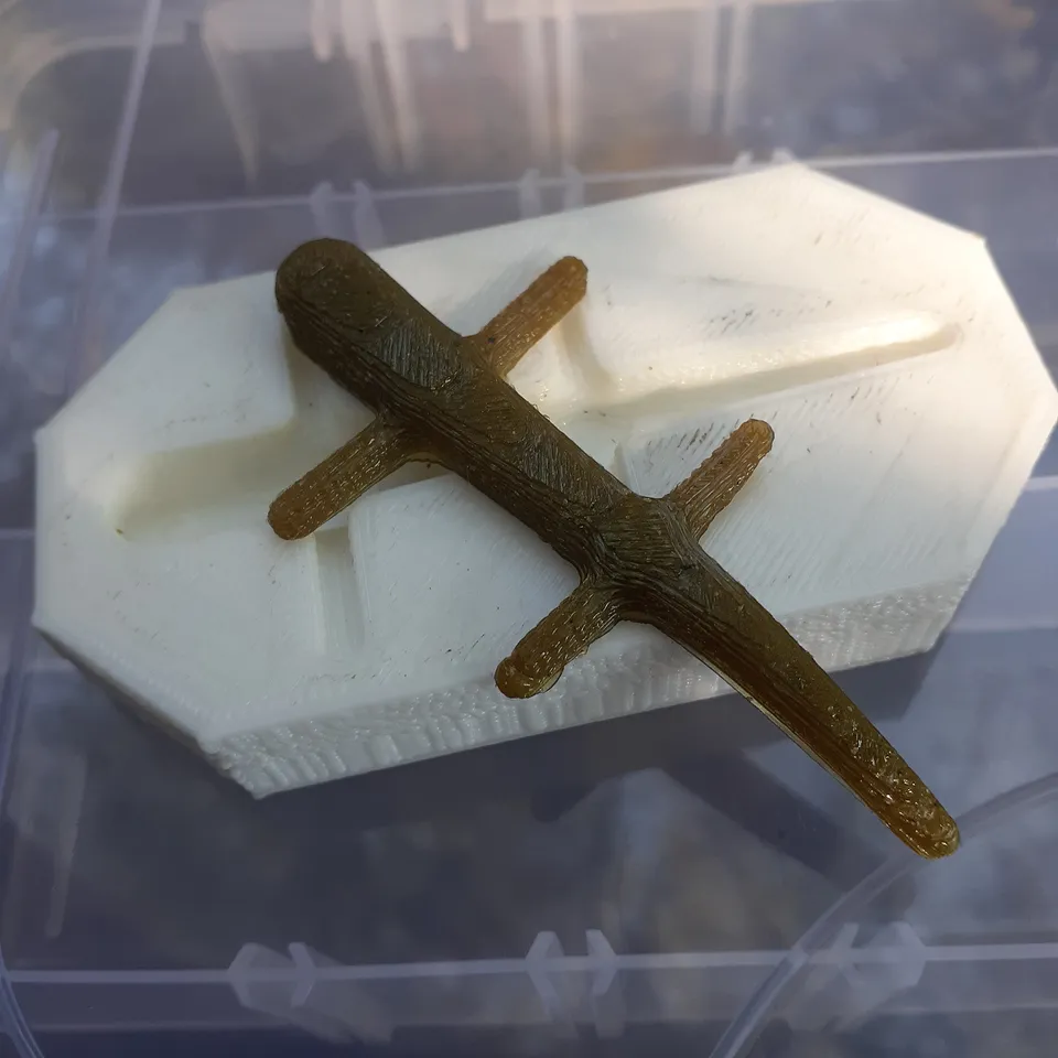 4 inch lizard soft plastic lure mold od autora Otto Bartley