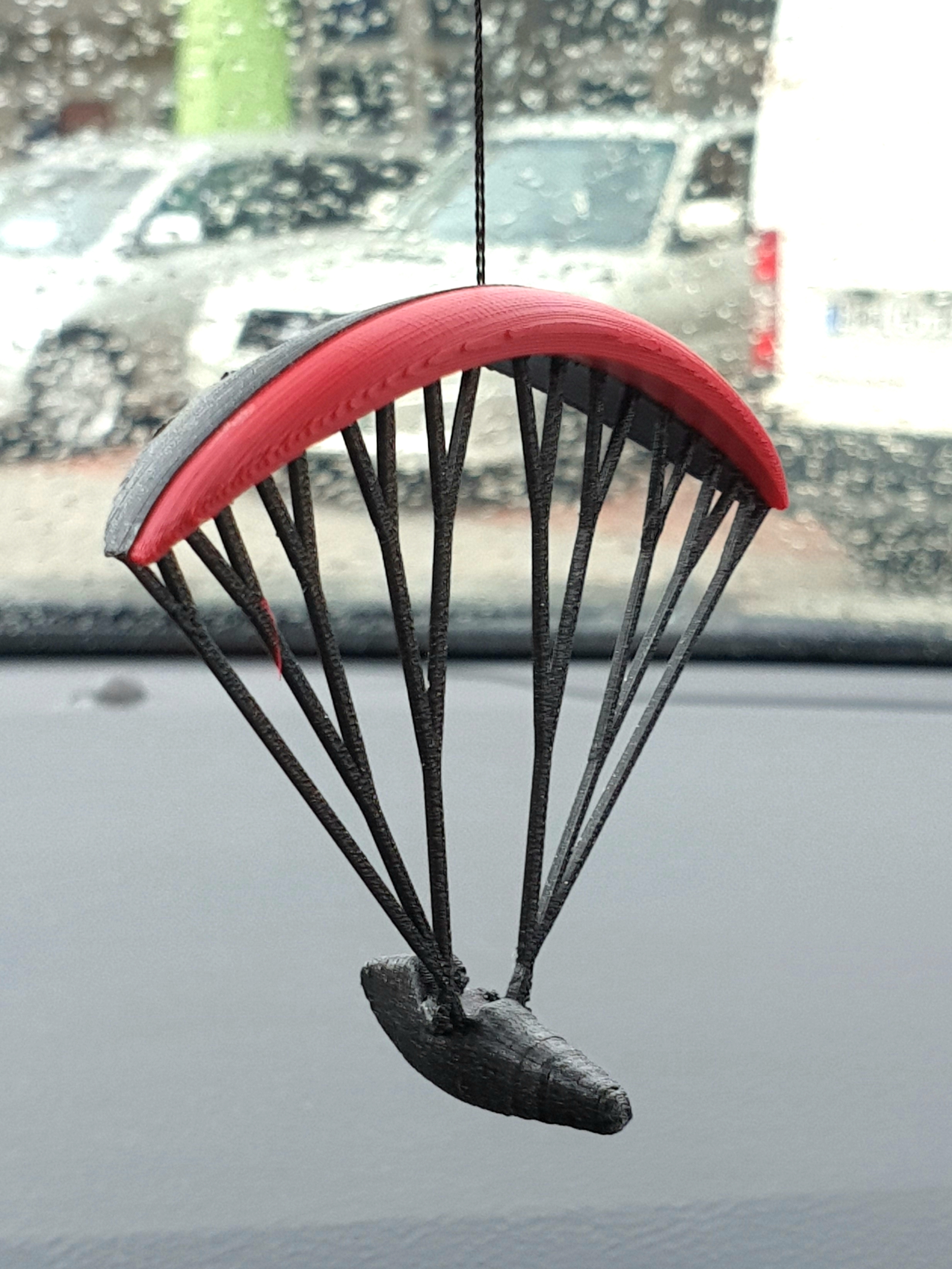 Mini Paraglider for car mirror