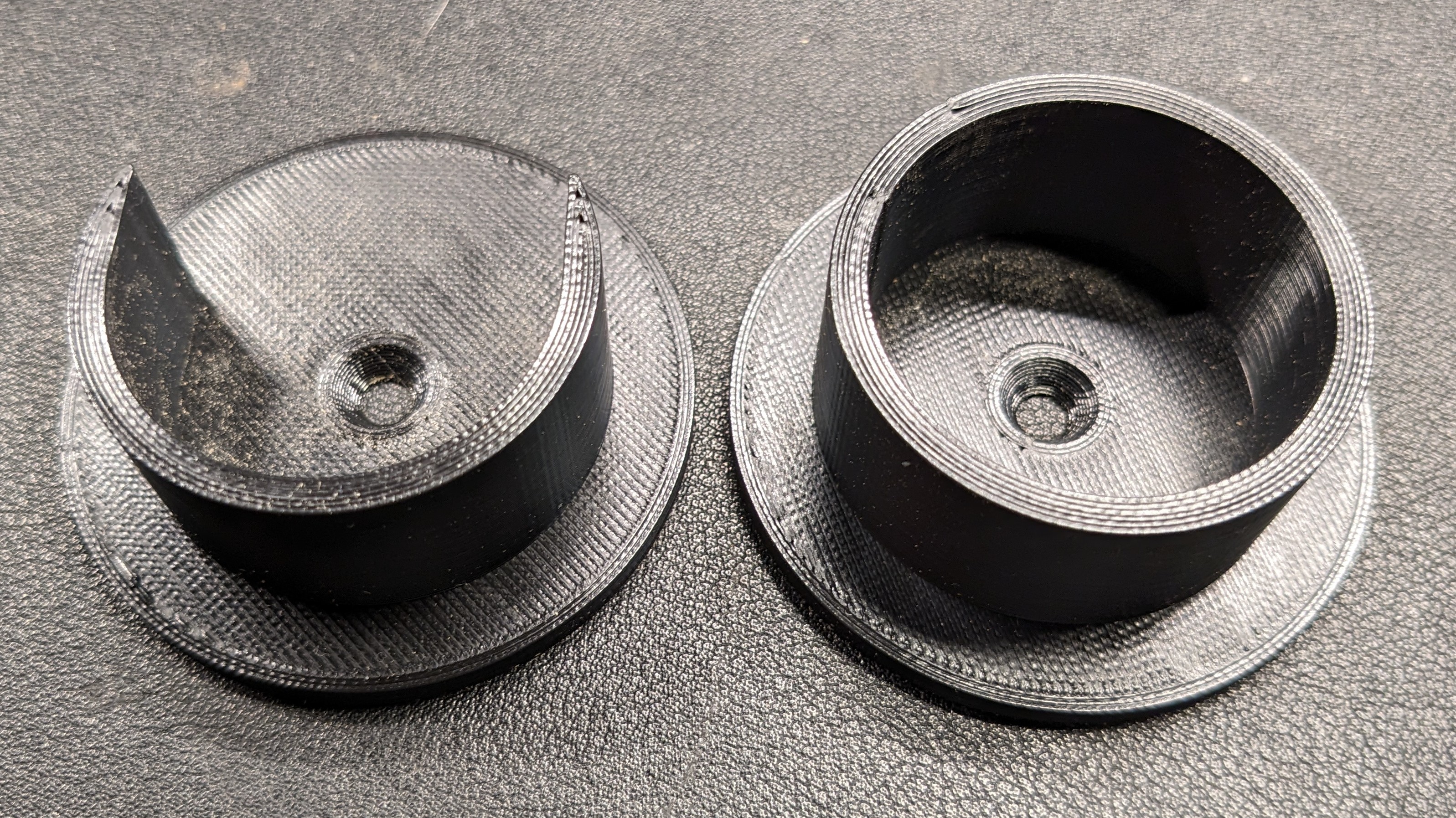 Parametric Closet Pole Socket