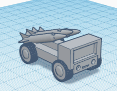 missile launcher truck