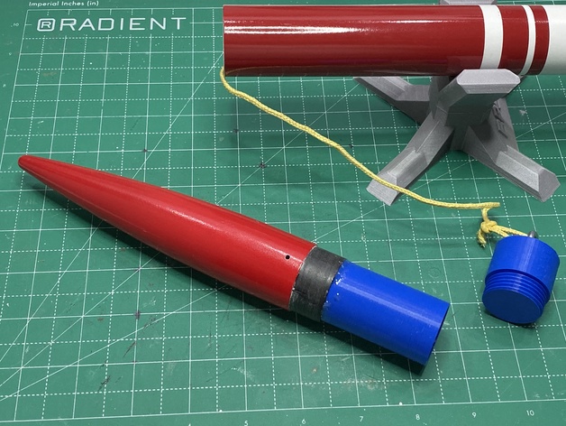 Mach1 BT55 Saberhawk payload and fin jig