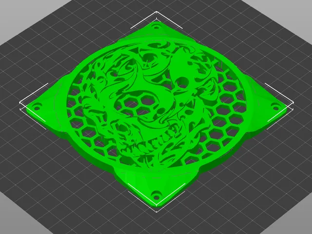 tribal skull fixed