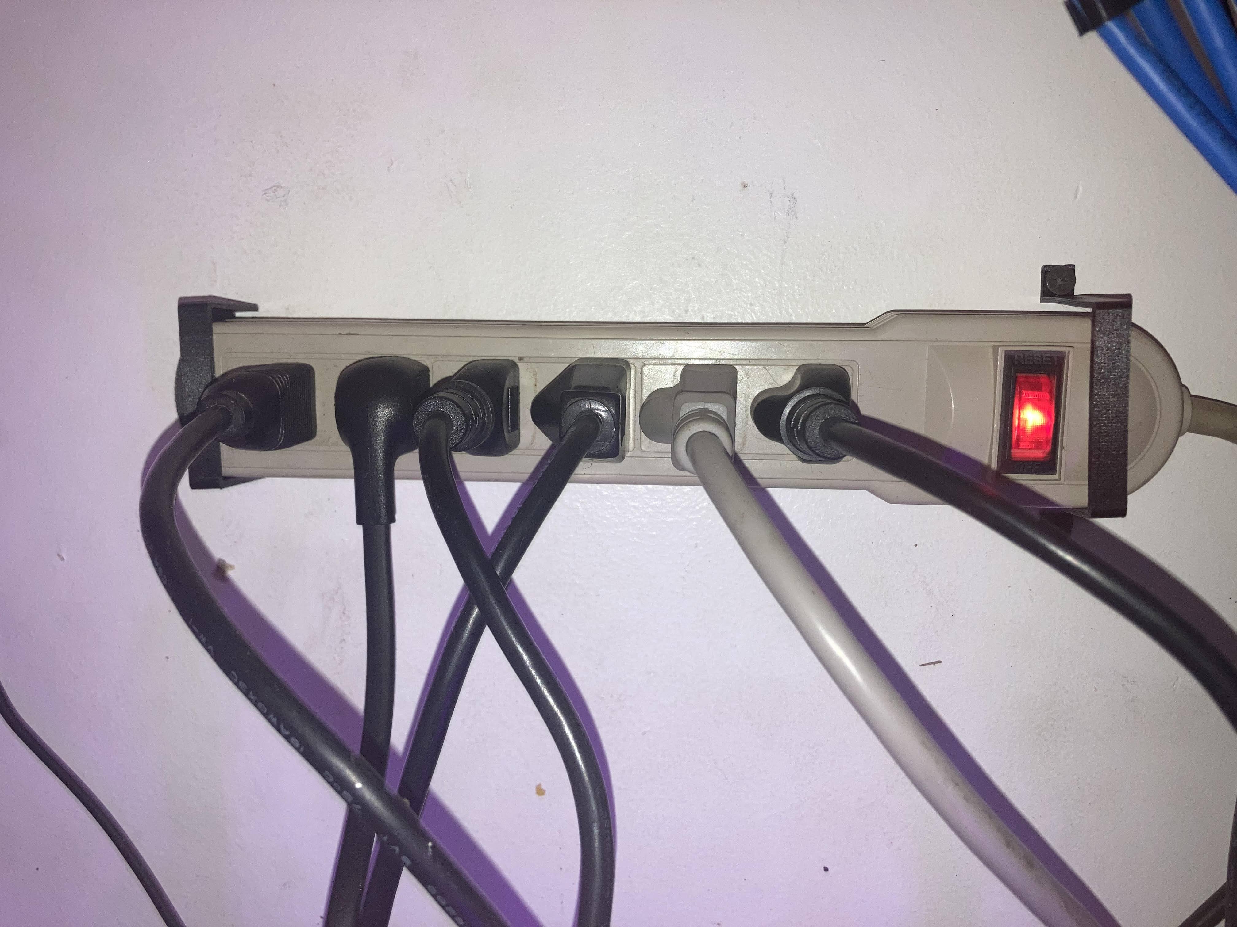 Power Strip Holder