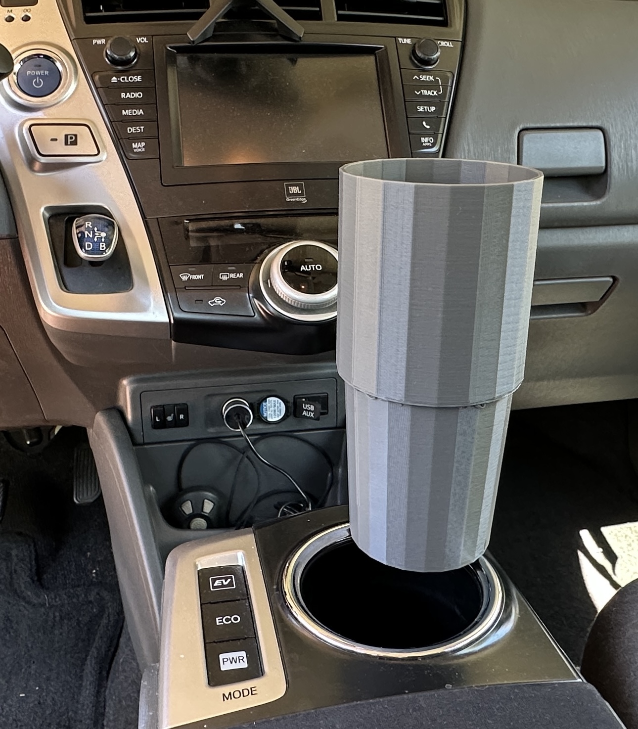 Prius V5 Yeti 22 oz. Rambler Cup Adapter by Kesbmw Download free STL model