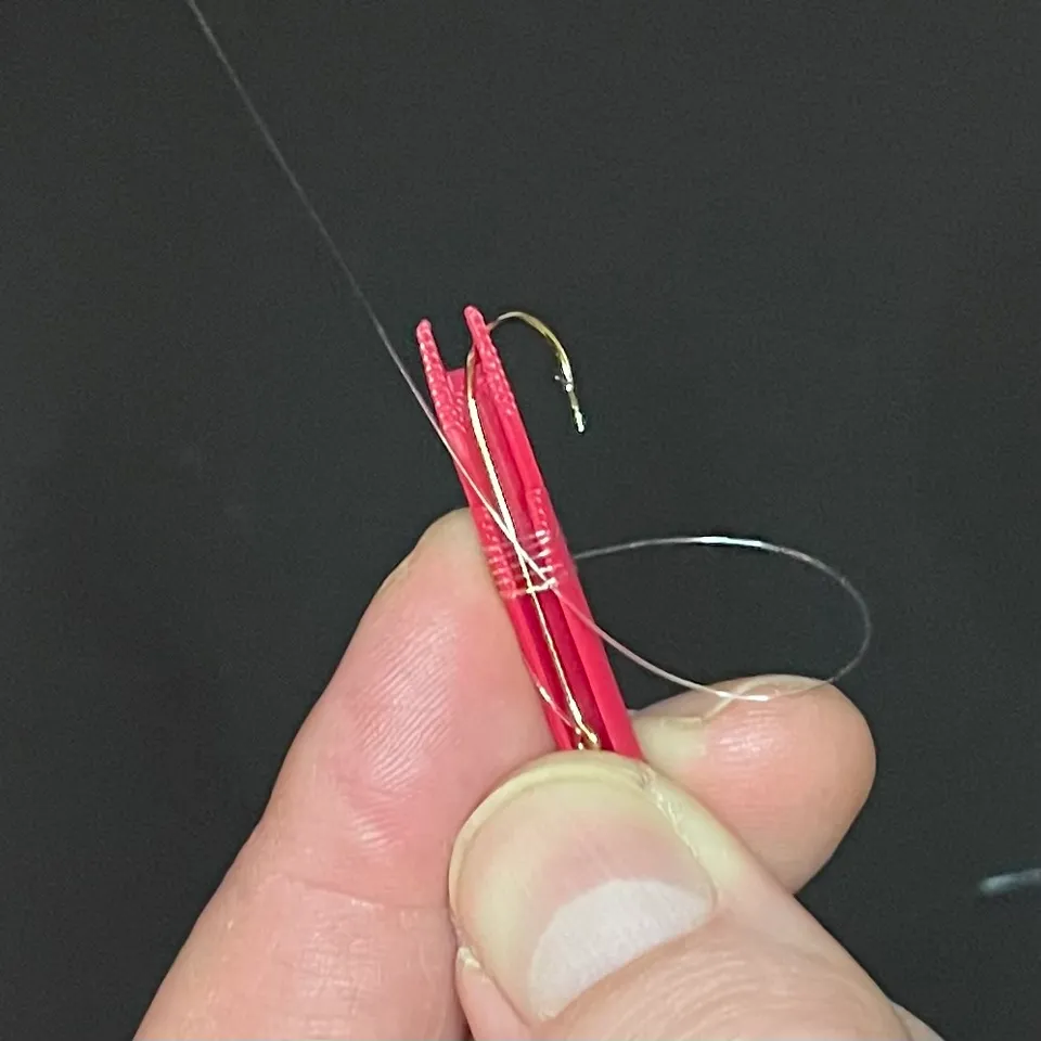 STL file Fishing Hook Knotting Tool 🎣・3D printing idea to