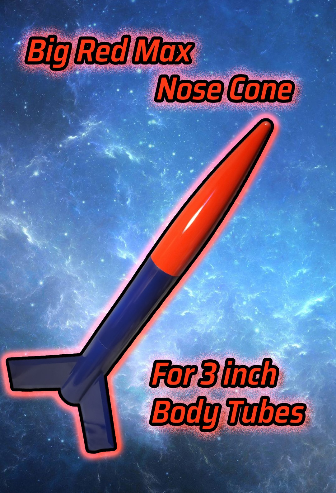 Big Red Max Nose Cone Remix by David Frey | Download free STL model ...