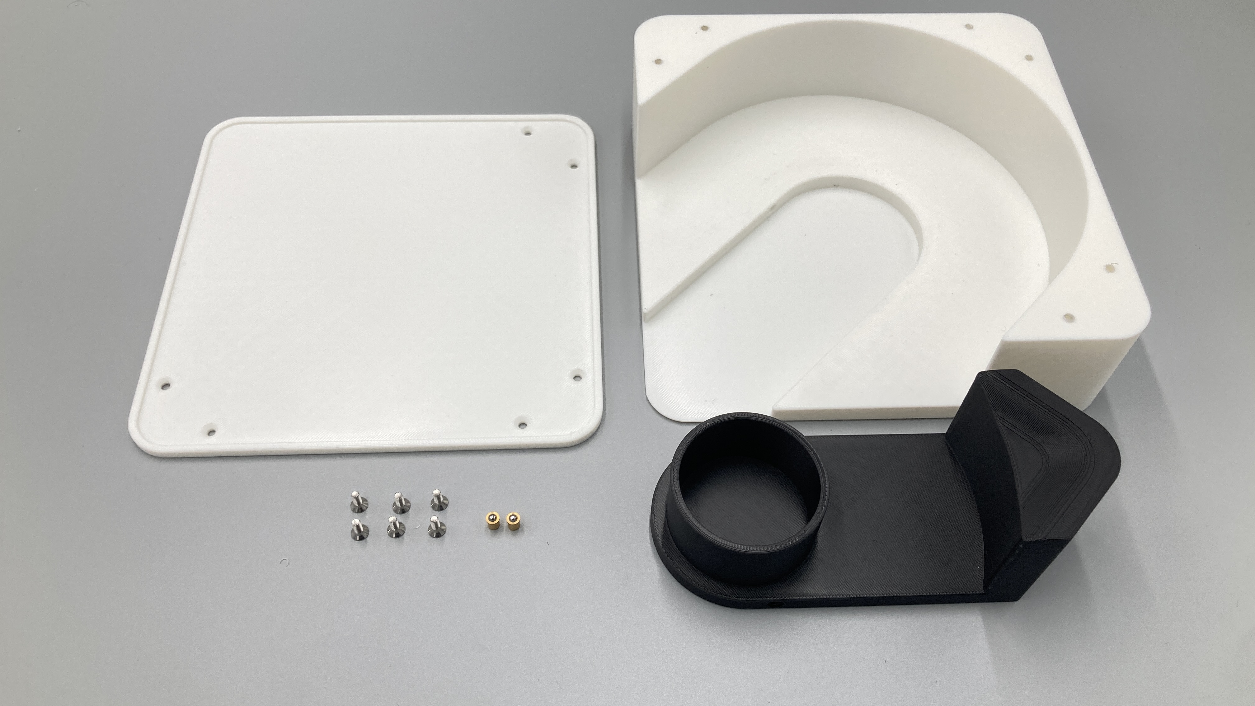 Miniatura 2 do modelo 3D Micro 3D Printer Stand with Spool Storage