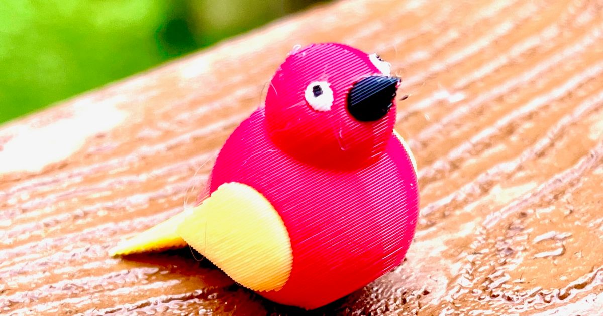 Wobble Bird - MMU by Real 3D Prints | Download free STL model ...