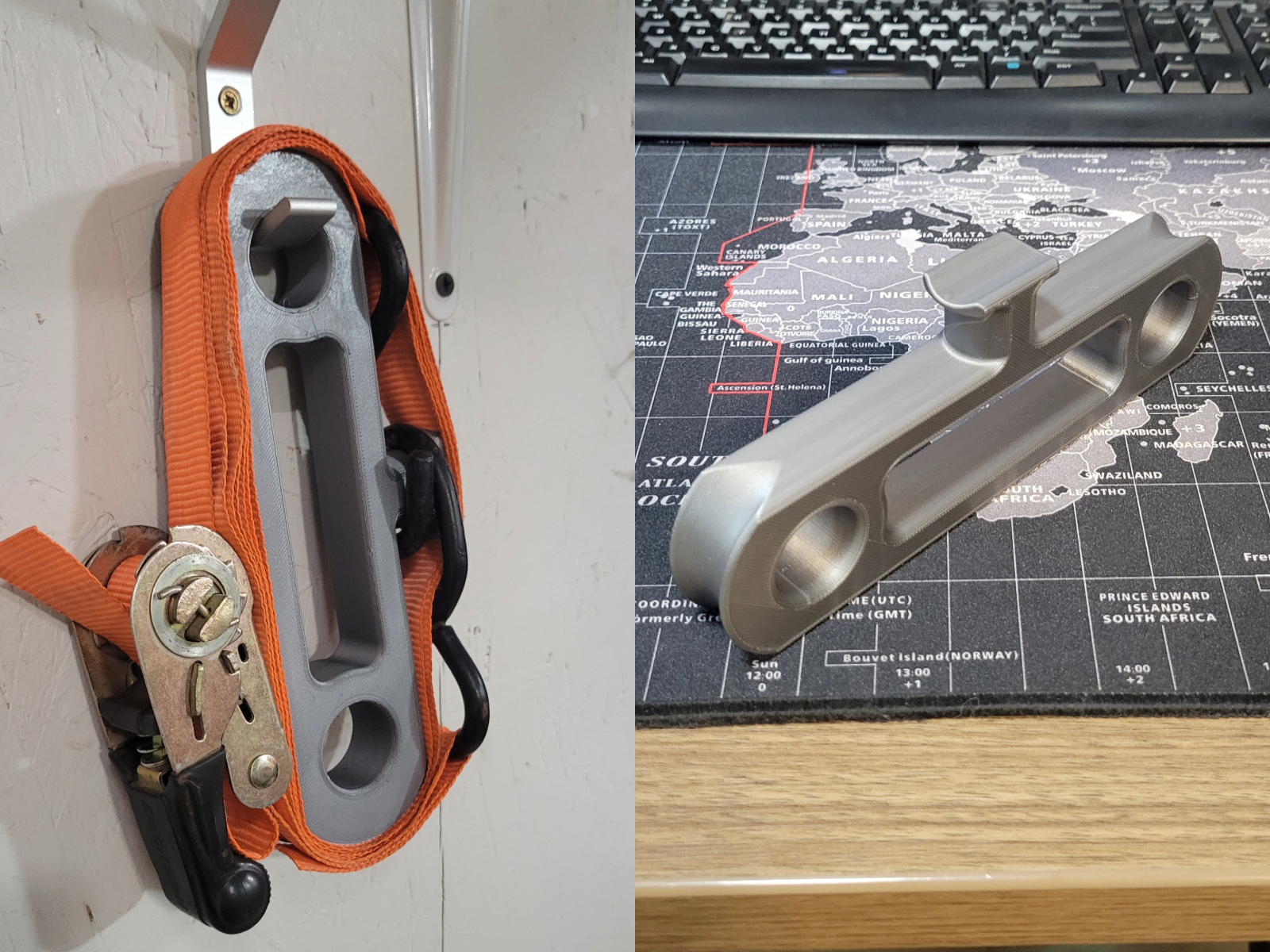Ratchet Strap Organizer 3D model thumbnail