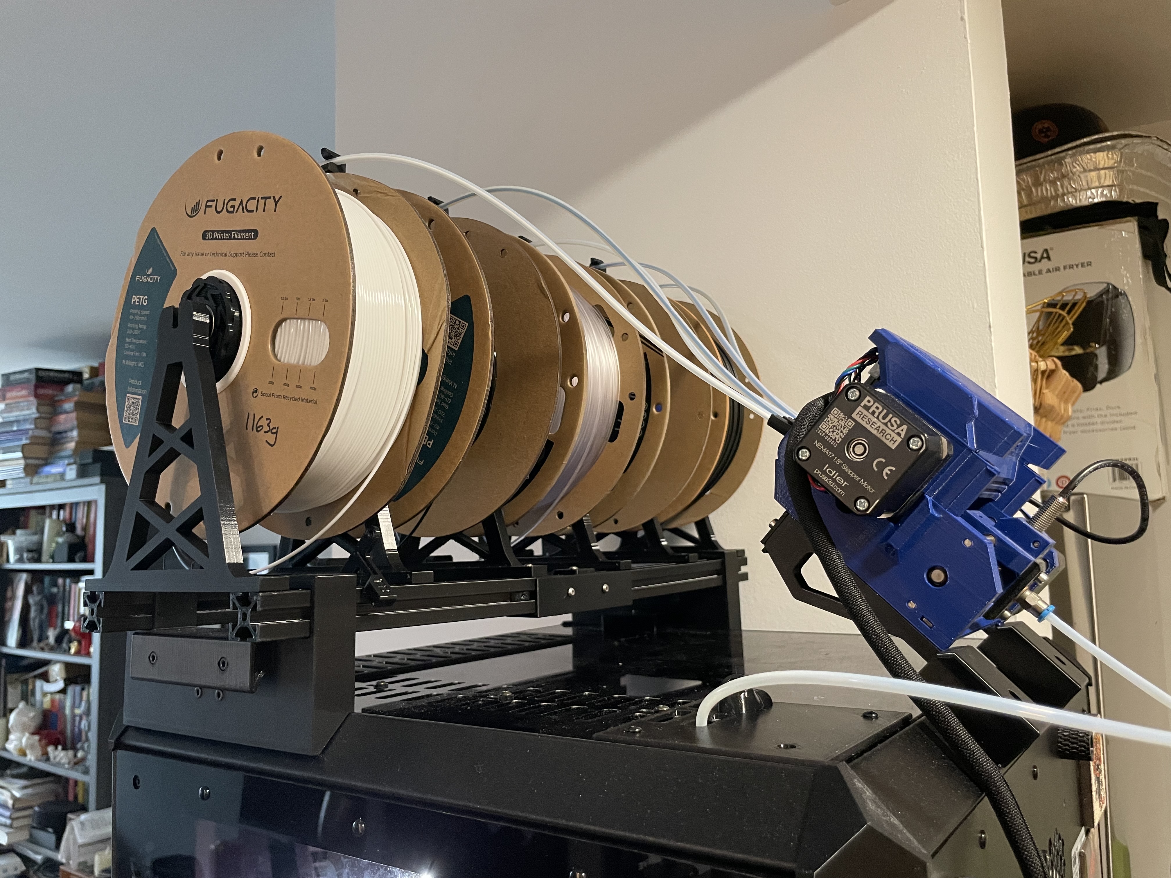 Bufferless MMU3 on Core One w/ Rewinder Spools