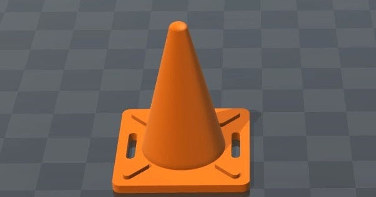Traffic Cone by Charly911 Download free STL model
