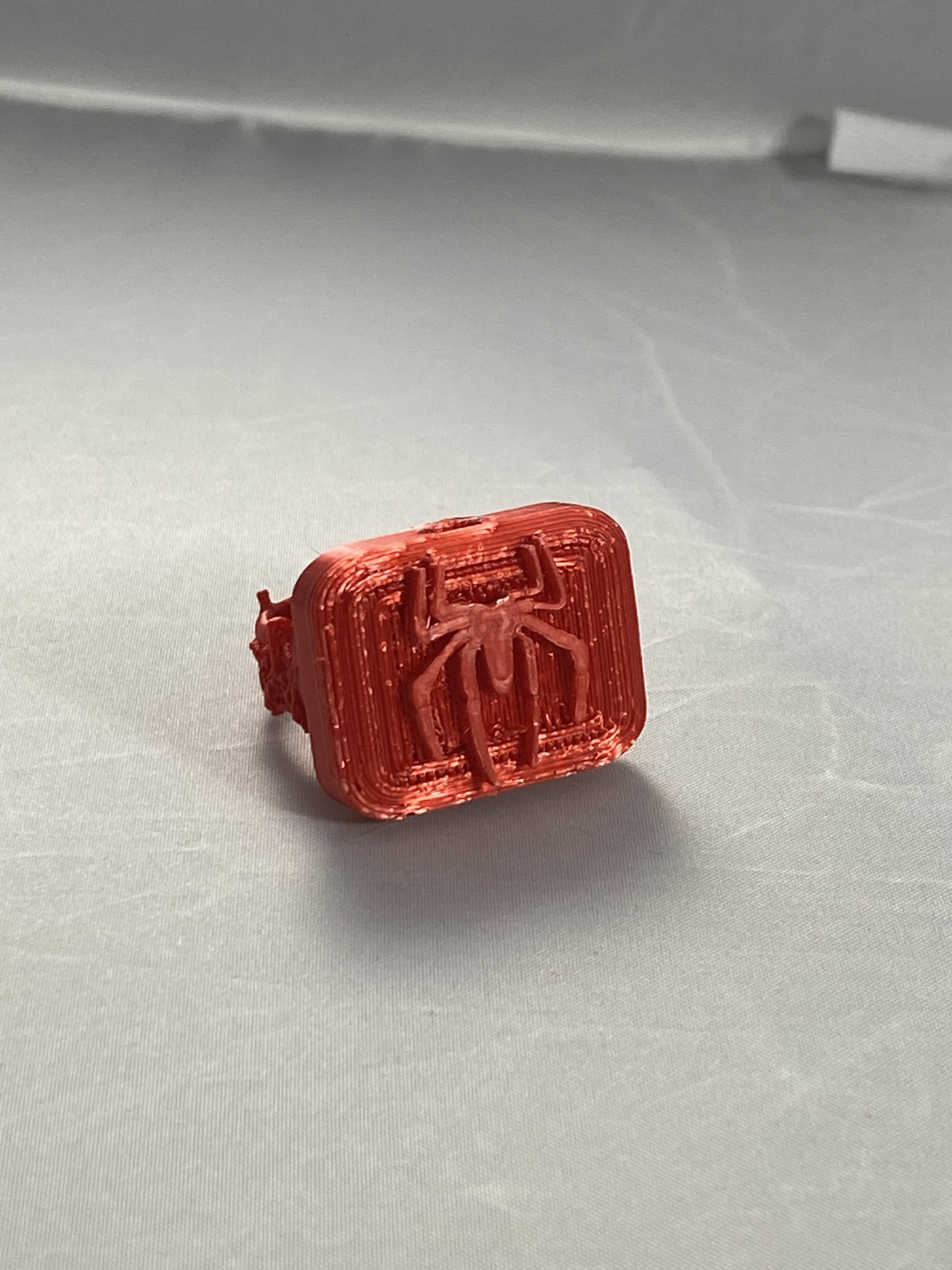 Miniatura 3 do modelo 3D Customizable Ring