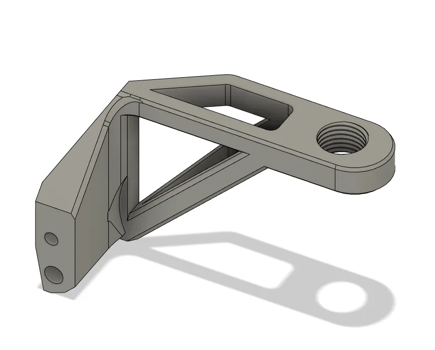 Simple cable connector lock by Pjul239, Download free STL model