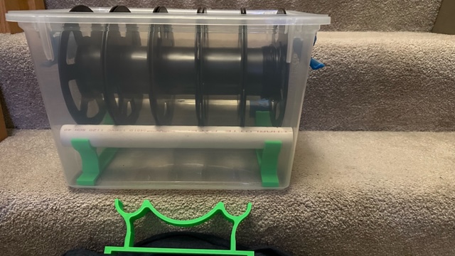 PVC holder for drybox - Sterilite 20 qt#19324306
