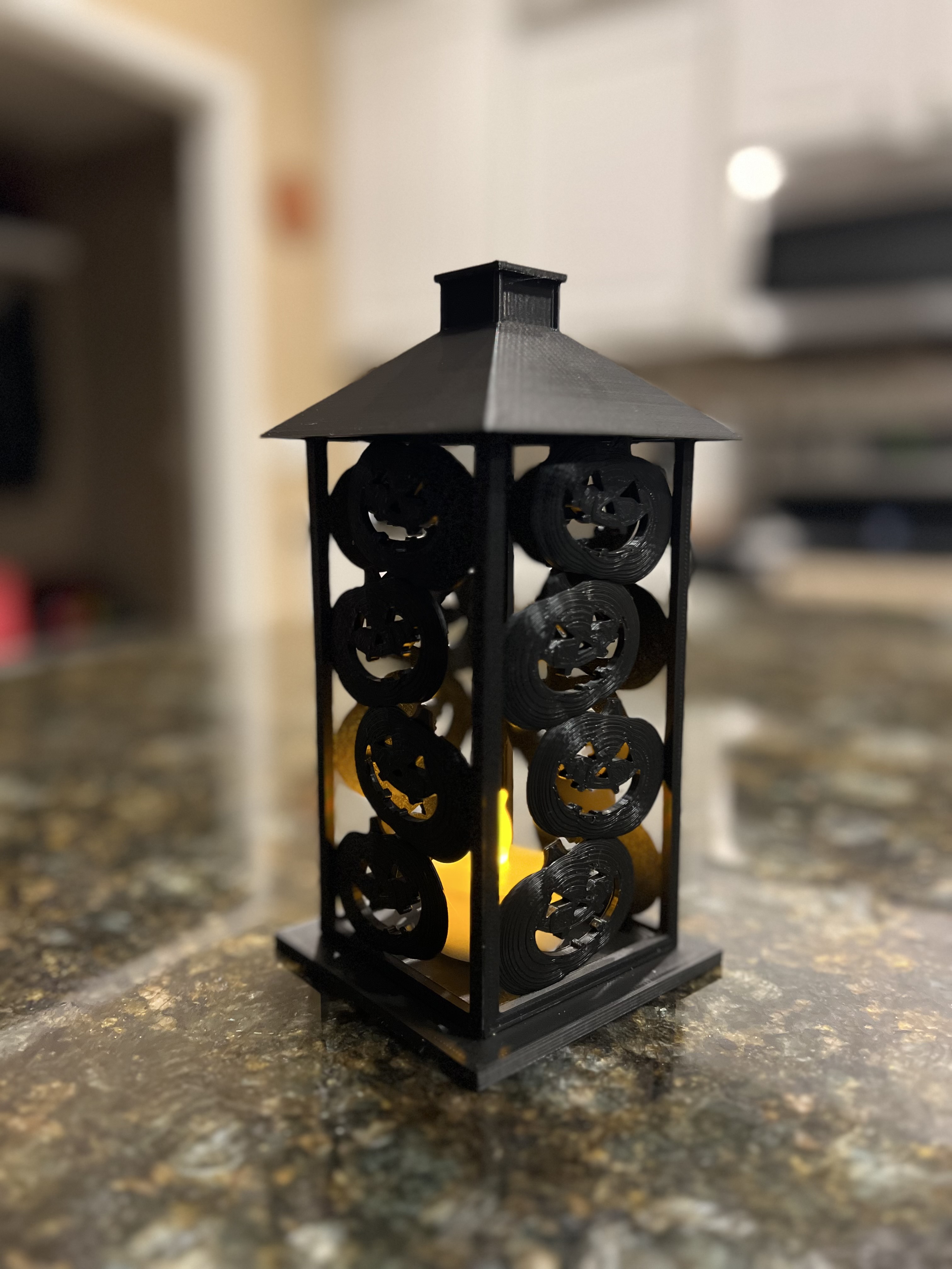 Miniatura 2 do modelo 3D Updated Stacked Pumpkin Lantern