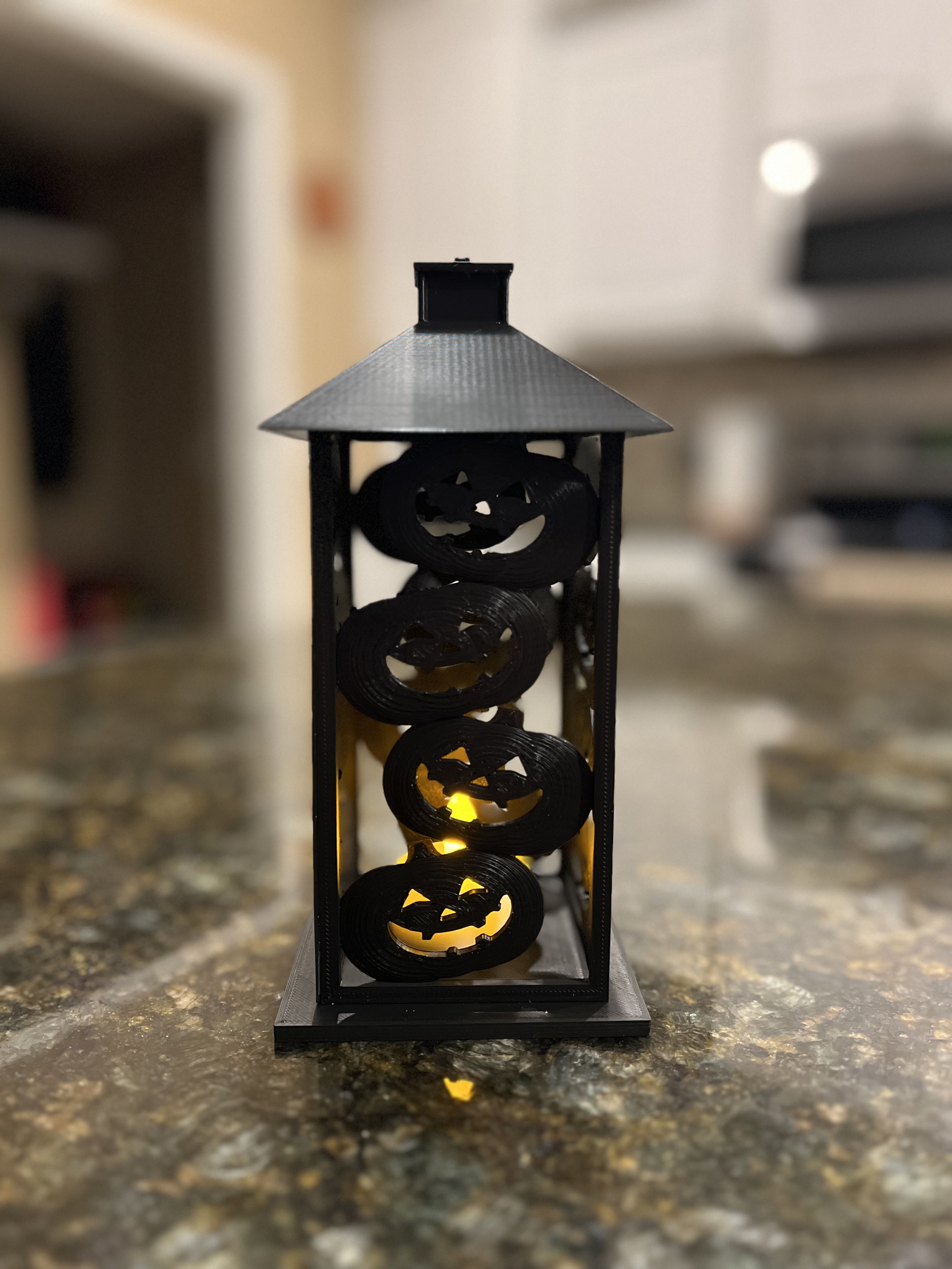 Miniatura 3 do modelo 3D Updated Stacked Pumpkin Lantern