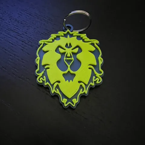 World of Warcraft Alliance and Horde keytags