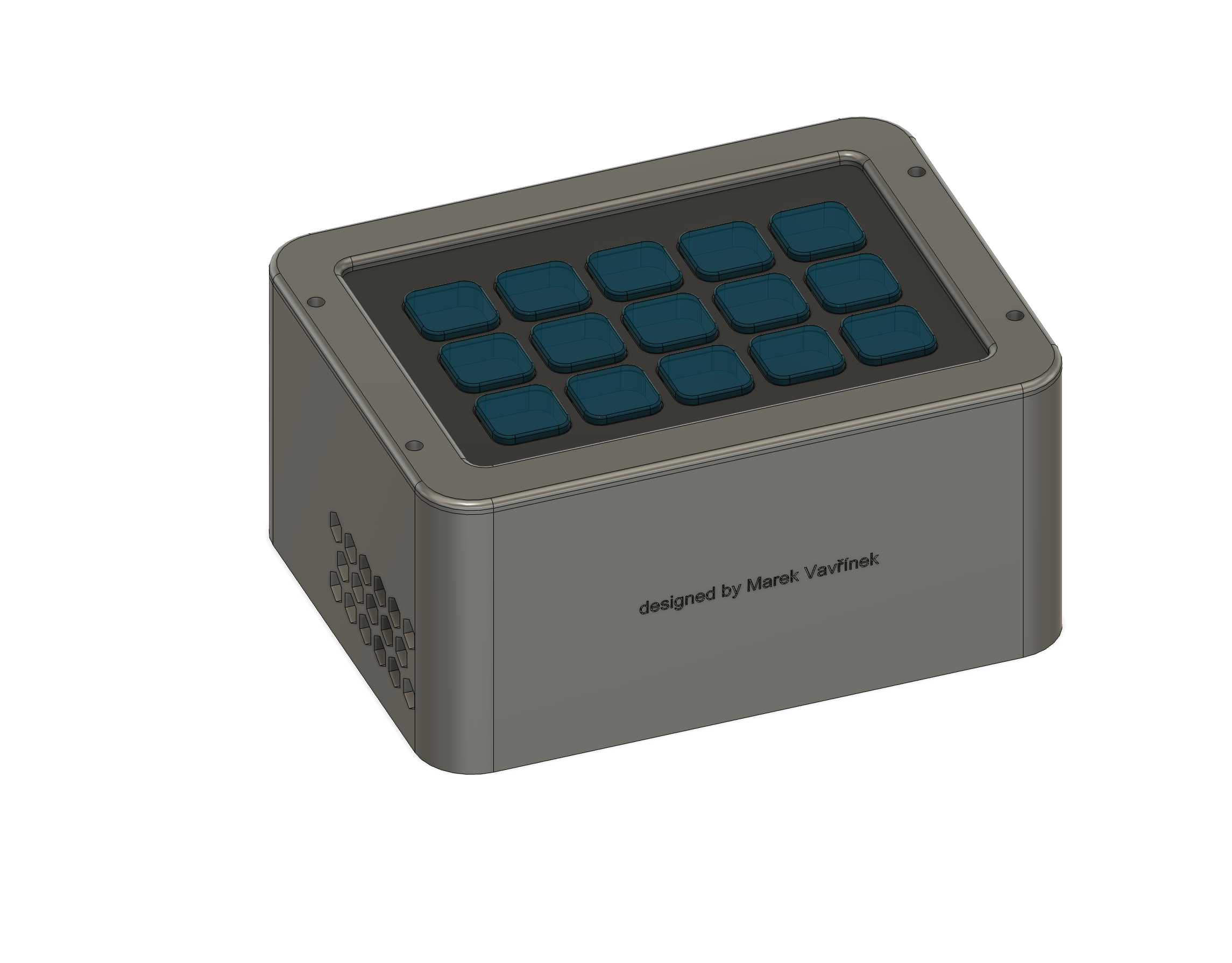 Streamdeck MK2 + Raspberry Pi Wall mount Enclosure