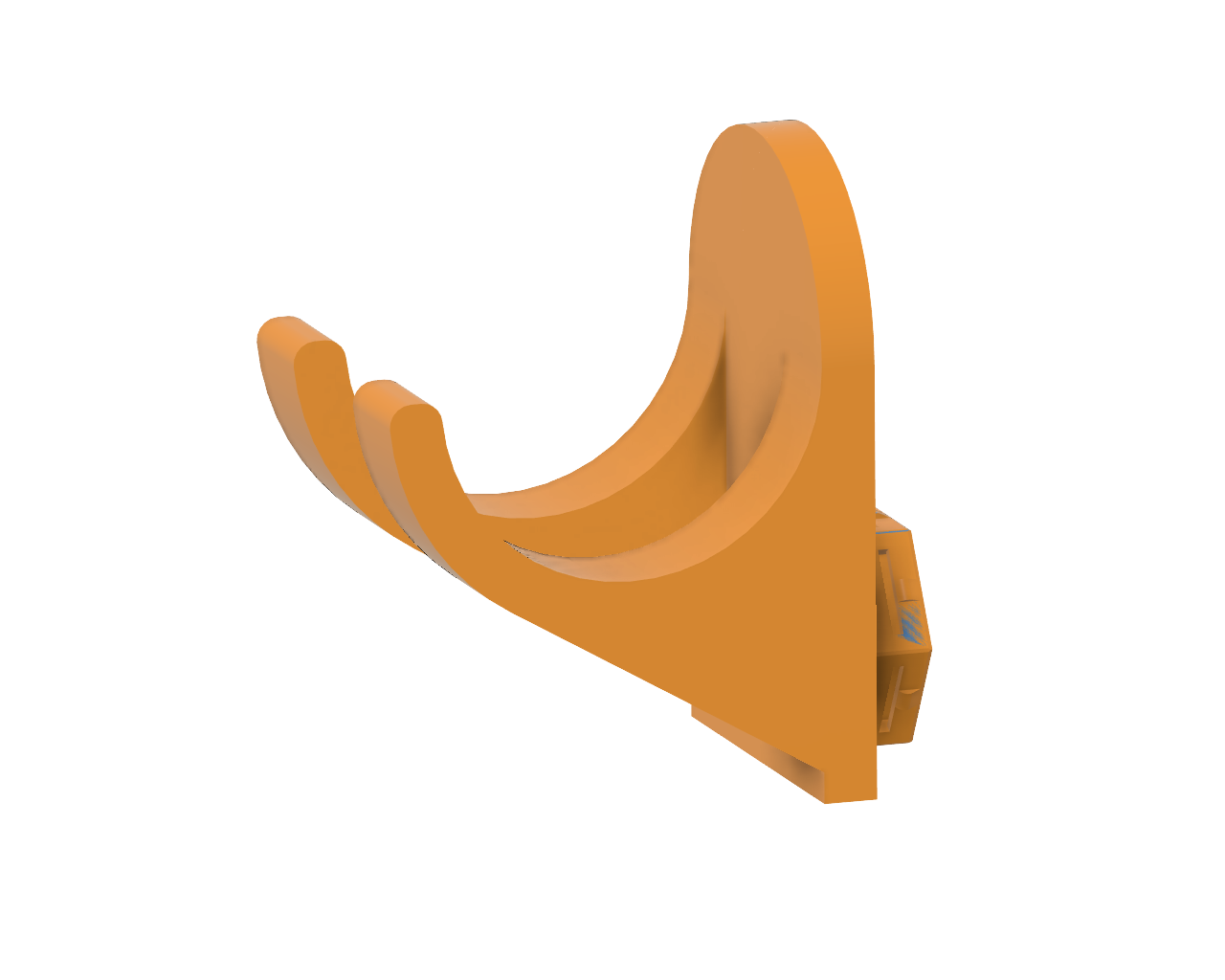 Hammer Holder for Wall by Odysseos Download free STL model