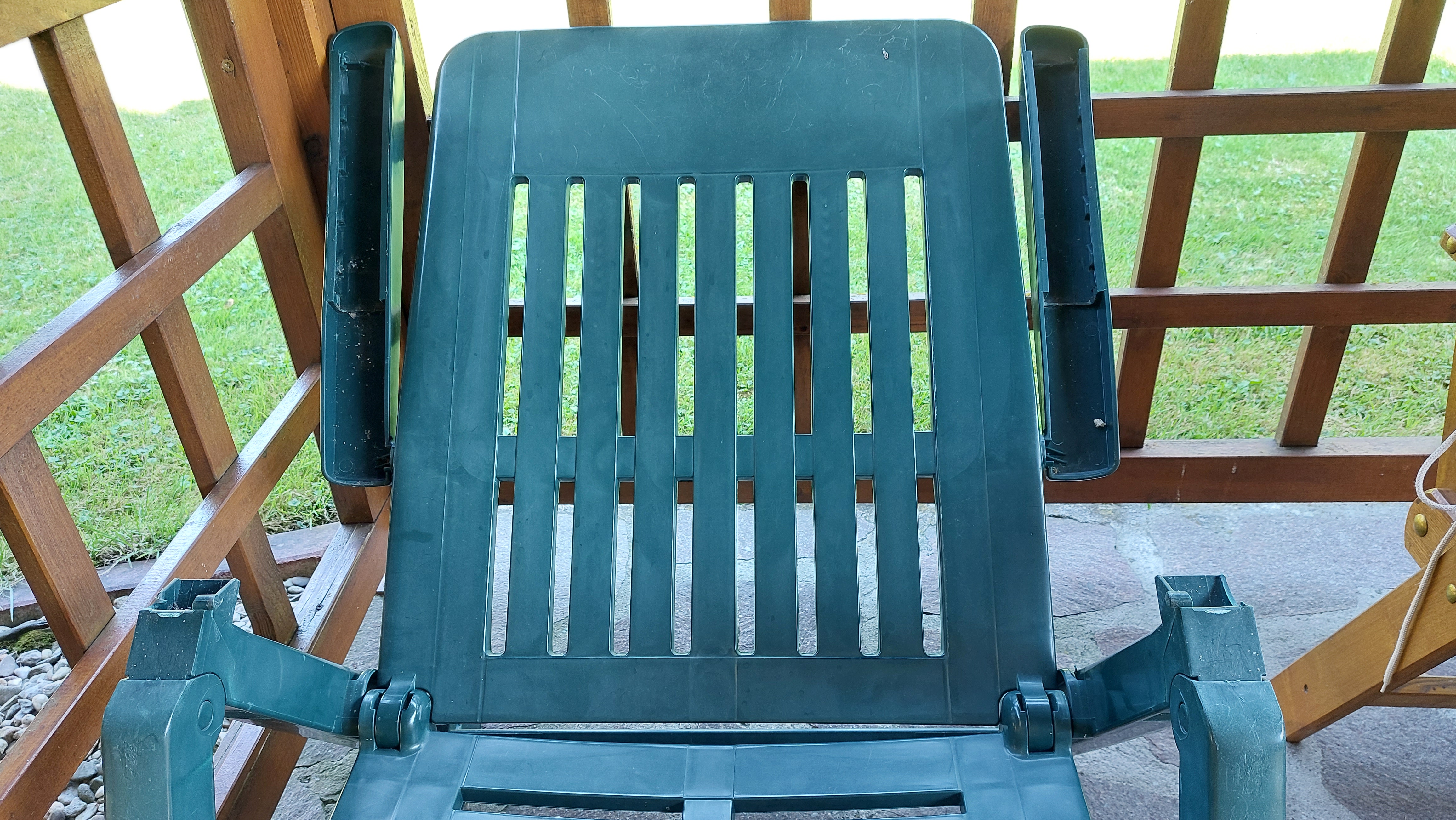plastic chair backrest holder
