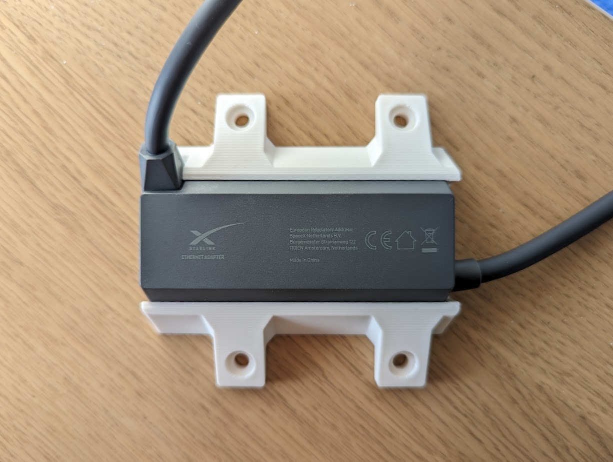 Starlink Ethernet Adapter Wall Mount