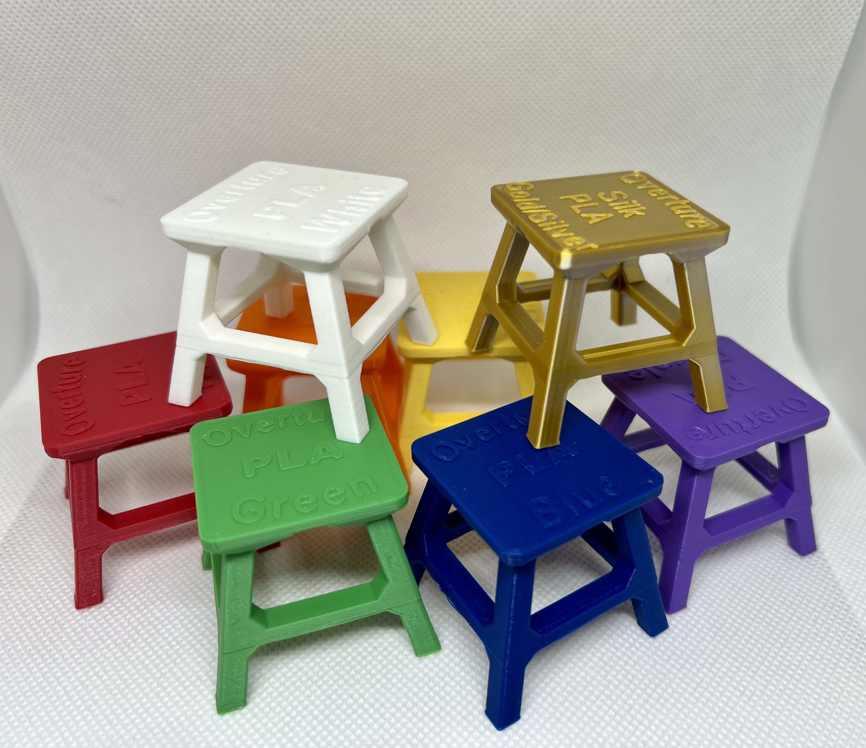 Miniatura 2 do modelo 3D Stool Sample - Filament Sample